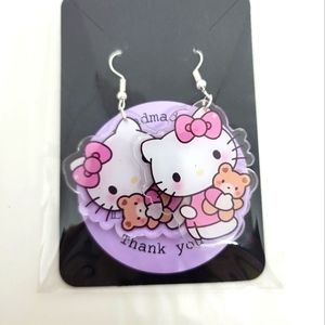 SANRIO Hello Kitty Dangle Earings